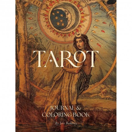Tarot Journal & Coloring Book užrašinė Blue Angel